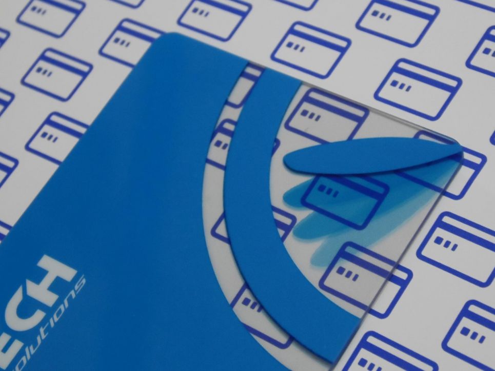 Wizytówki plastikowe  przezroczyste - możliwości druku